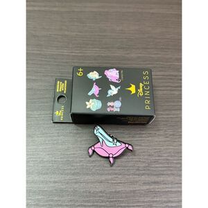 Loungefly Disney Princess Manga Style Enamel Pin - Cinderella Glass Slipper